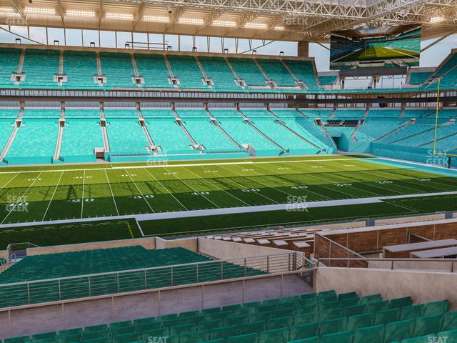 Section 238 at Hard Rock Stadium 