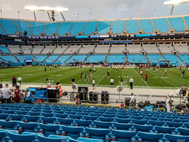 Carolina Panthers vs. Detroit Lions Row 1 Section 547 for Sale in