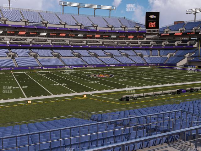 Section 218 at M&T Bank Stadium 