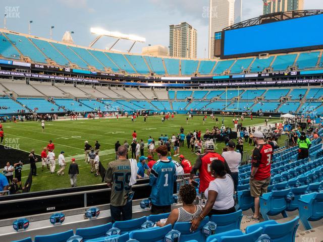 Carolina Panthers vs. Detroit Lions Row 1 Section 547 for Sale in