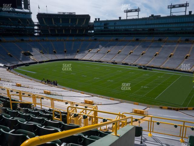 Lambeau Field, section 746s, home of Green Bay Packers, page 1