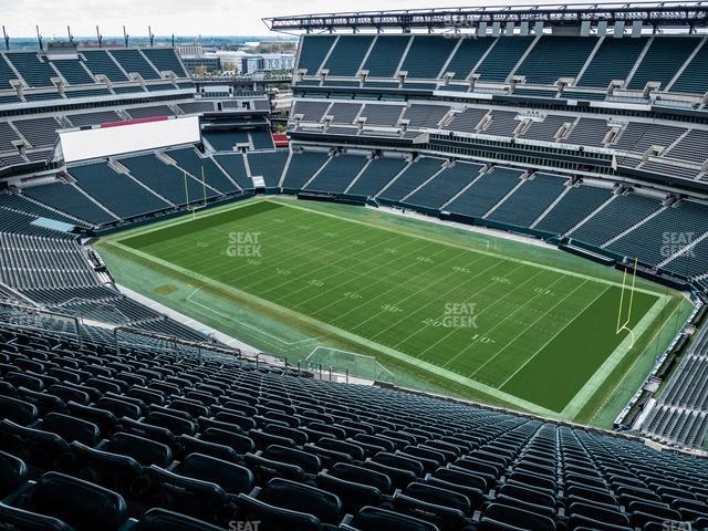 Section 210 at Lincoln Financial Field 