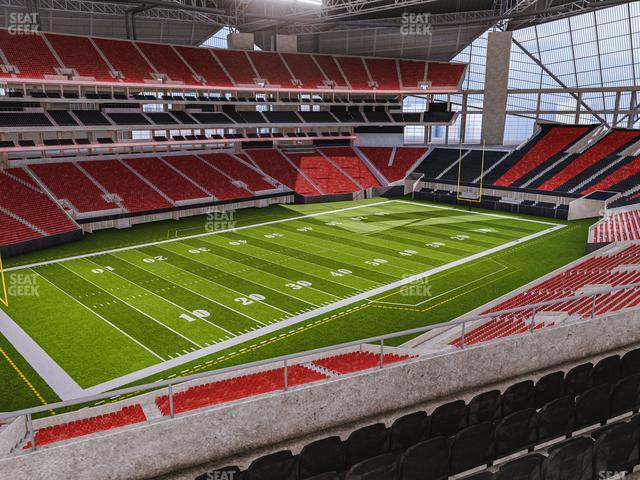 Mercedes-Benz Stadium, section 322, home of Atlanta Falcons, Atlanta  United, page 1