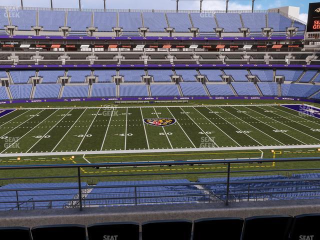 Section 227 at M&T Bank Stadium 