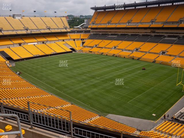 Buy Steelers SBLs in section 541, row T, seats 1-4