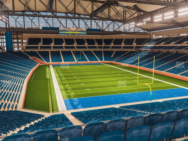 Ford Field, section 216, home of Detroit Lions, page 1