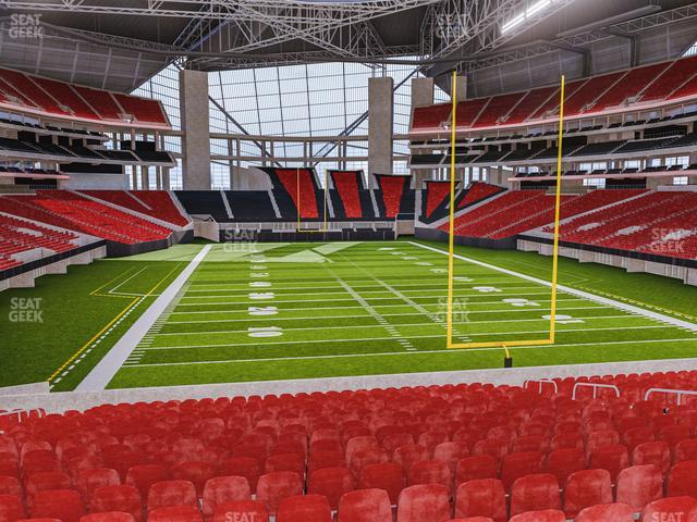 Mercedes-Benz Stadium Seating Charts 