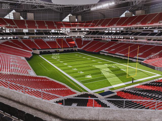 Mercedes-Benz Stadium Seat Views