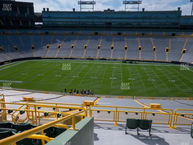 Section 474 at Lambeau Field 