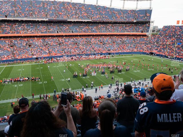 Empower Field at Mile High Stadium, section 519, home of Denver