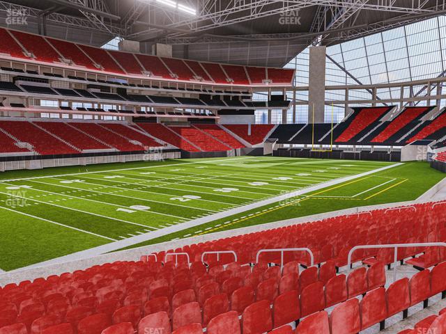 Mercedes-Benz Stadium Seating Charts 