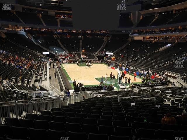 Fiserv Forum Seat Views SeatGeek