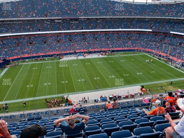 Mile High Stadium Seating Map | Cabinets Matttroy