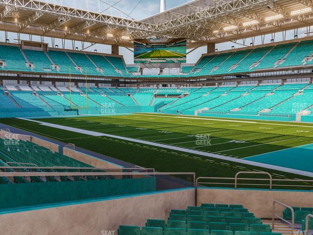 Hard Rock Stadium, section 321, home of Florida Marlins, Miami Hurricanes,  Miami Dolphins, page 1