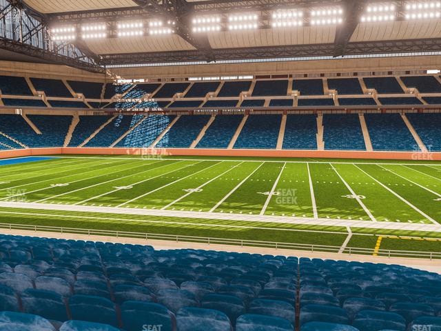 Ford Field, section 212, home of Detroit Lions, page 1