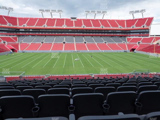 Section 328 at Raymond James Stadium 