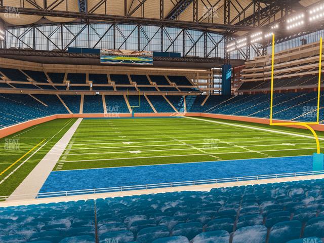 Ford Field, section 216, home of Detroit Lions, page 1