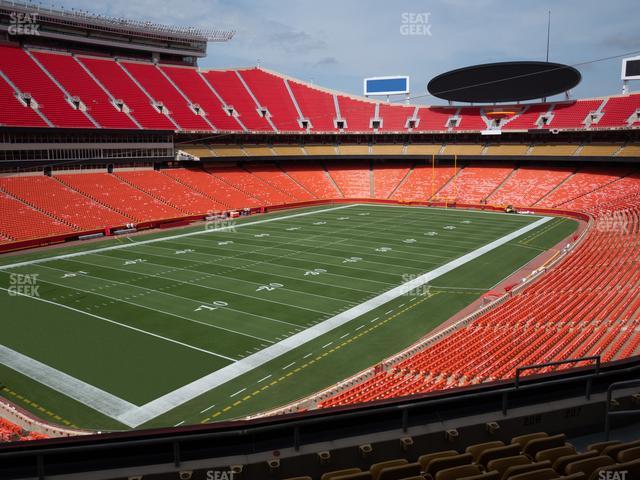 Arrowhead Stadium Seating Chart 