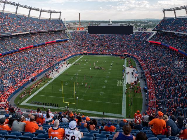 Empower Field at Mile High Stadium, section 519, home of Denver