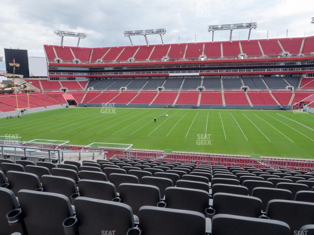 Section 212 at Raymond James Stadium 