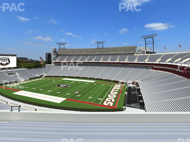 Section 332 at Sanford Stadium 