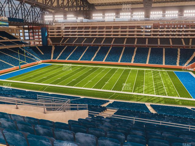 Ford Field Seat Views