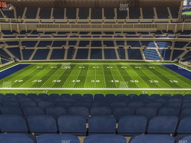 Lucas Oil Stadium Seating Chart + Section, Row and Seat Number Info