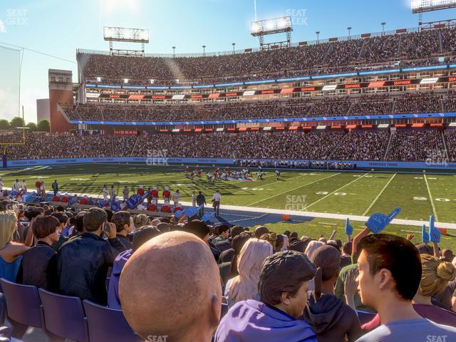 Section 238 at Nissan Stadium 