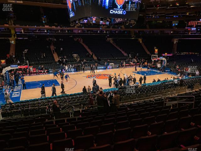 Section 116 Madison Square Garden Seat Views