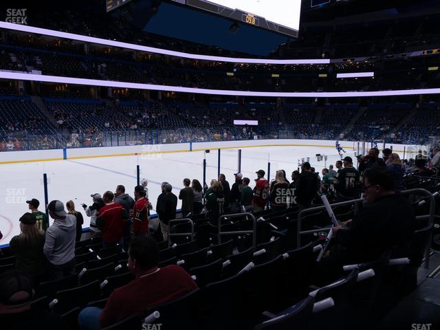 Section 319 at Amalie Arena 
