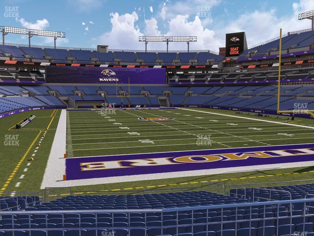 Section 142 at M&T Bank Stadium 