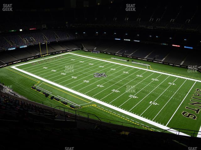 Caesars Superdome, section 635, row 27, seat 11 - New Orleans