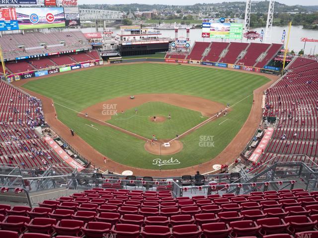 Section 524 at Great American Ball Park 