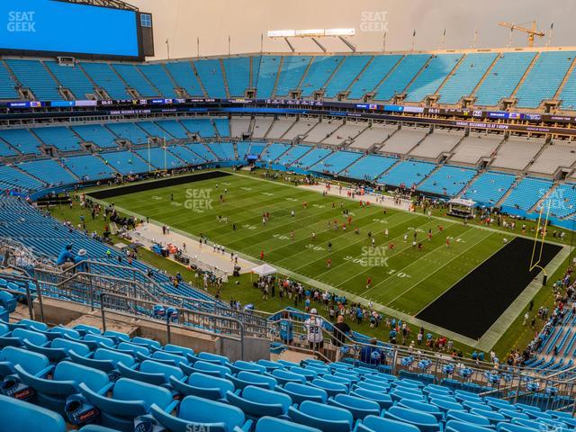 Bank of America Stadium, section 139, home of Carolina Panthers, Charlotte  FC, page 1