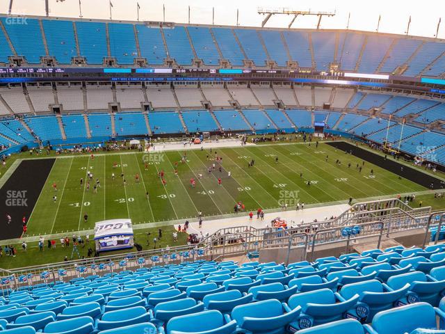 Buy Panthers PSLs in section 517, row 8, seats 7-8