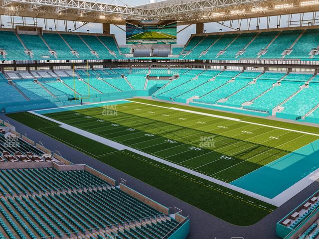 Section 245 at Hard Rock Stadium 