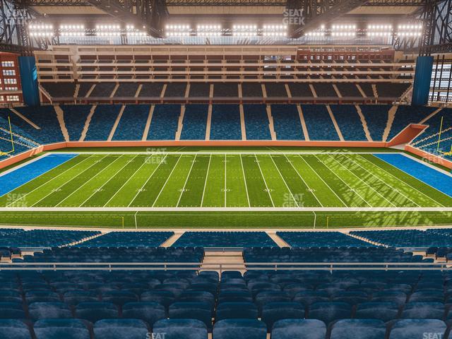 Ford Field, section 212, home of Detroit Lions, page 1