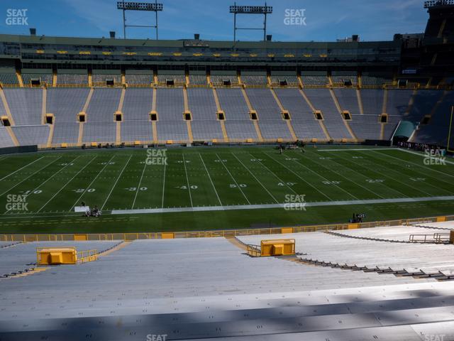 Section 670 at Lambeau Field 