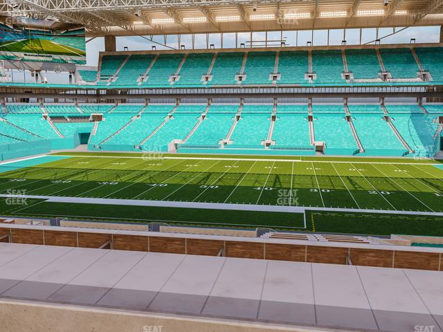 Section 245 at Hard Rock Stadium 