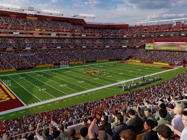 FedEx Field, section 322, home of Washington Commanders, page 1