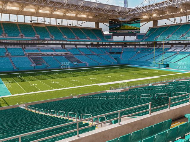 Section 225 at Hard Rock Stadium 