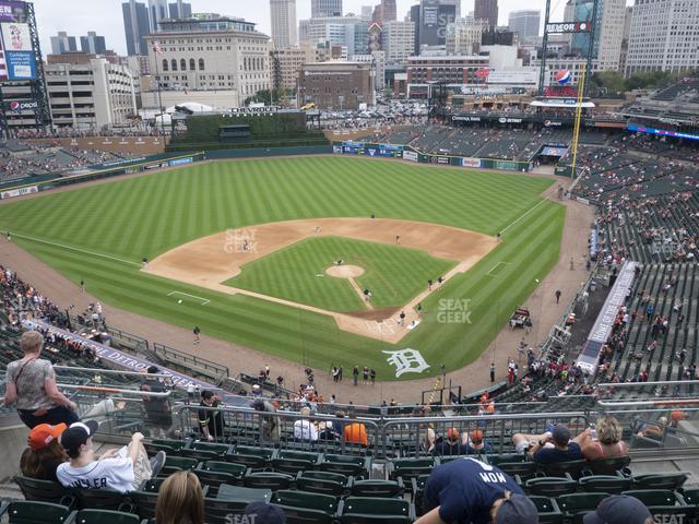 Comerica Park Seating Charts 