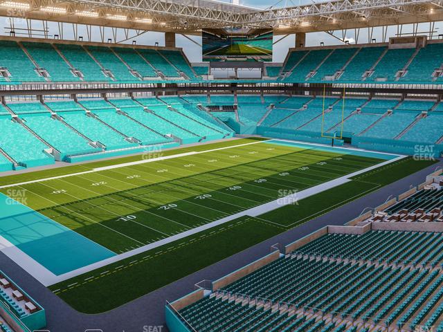 Section 353 at Hard Rock Stadium 