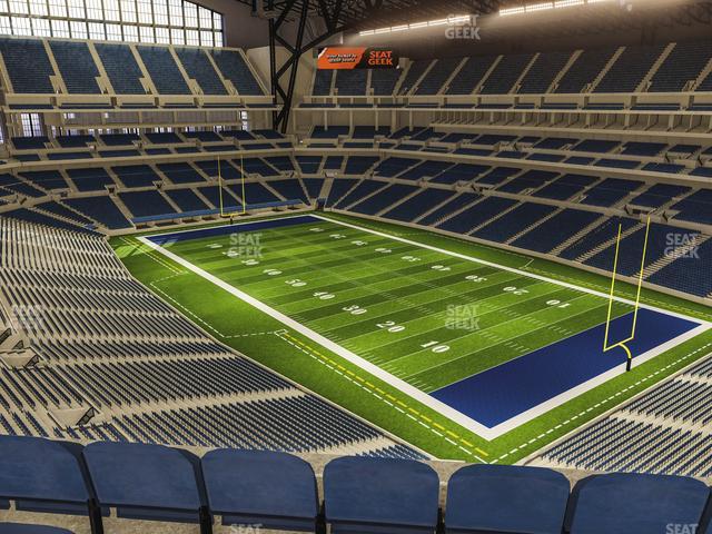 Section 506 at Lucas Oil Stadium 