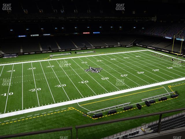 Mercedes-Benz Superdome, New Orleans LA - Seating Chart View