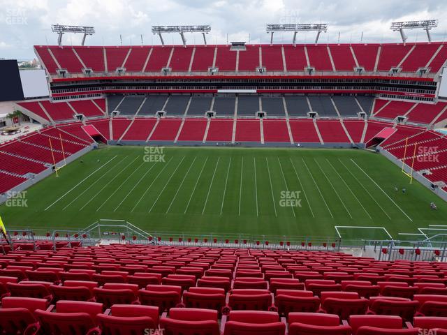 Raymond James Stadium, Tampa FL - Seating Chart View