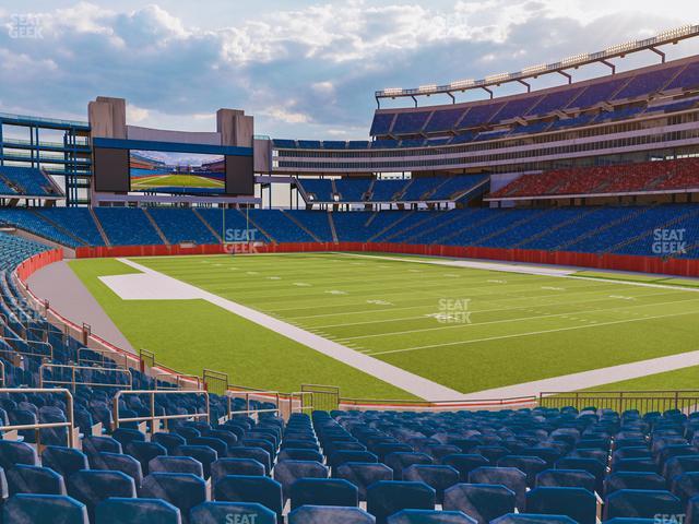 Gillette Stadium Seat Views | SeatGeek