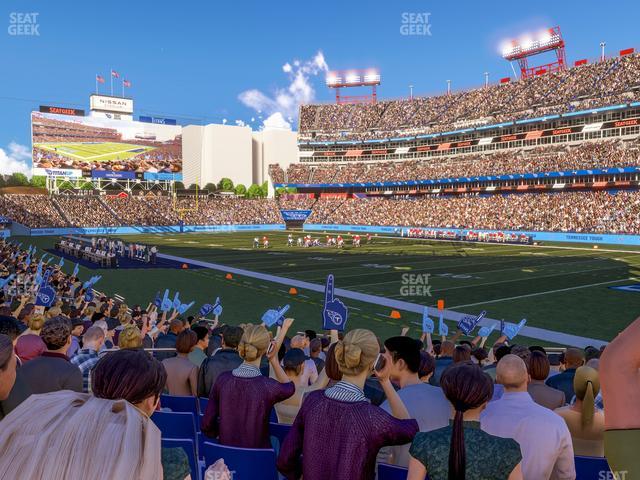 Section 238 at Nissan Stadium 