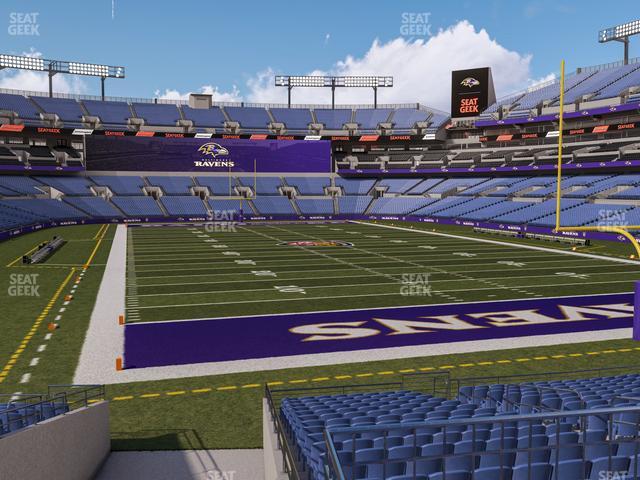 M&T Bank Stadium Seating Charts 