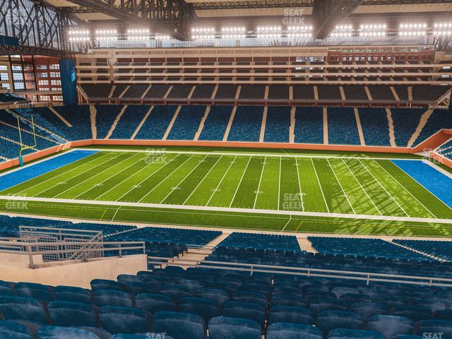 Ford Field, section 335, home of Detroit Lions, page 1